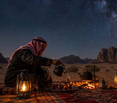 Bedouin Tea Under The Stars