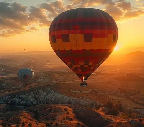 Hot Air Balloon Sunrise