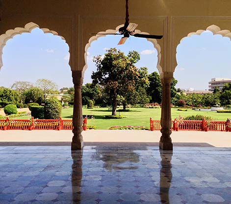 Palace Courtyard Mornings