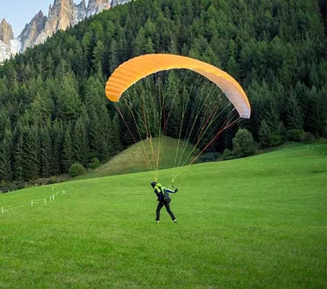 Paragliding Over Interlaken