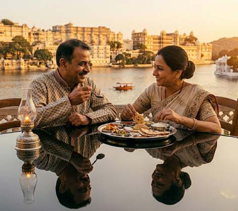 Royal Lunches Overlooking The Lake