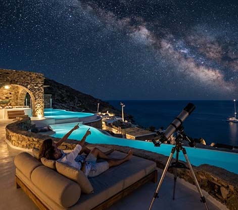Stargazing Over The Sea