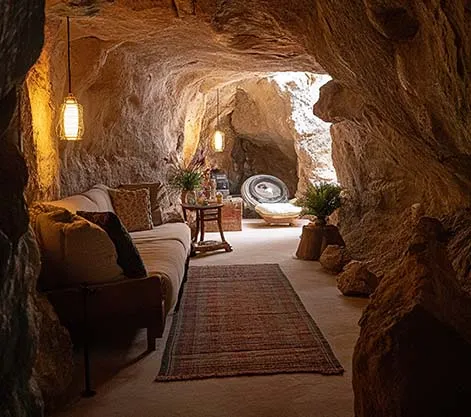 Stay In A Cave Hotel