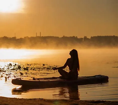 Sunrise Ganga Meditation
