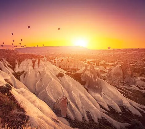 Sunset In Red Valley