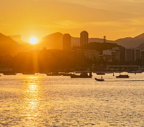 Christ The Redeemer & Sugarloaf Sunset