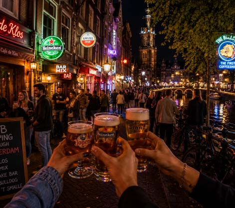 Pub Hopping Through Amsterdam